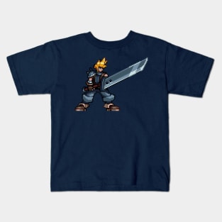 cloud pixel art Kids T-Shirt